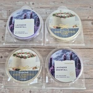 Goose Creek Soy Wax Melts Bundle Lavender Snowfall & White Christmas Cake FRESH!